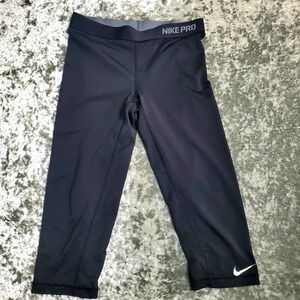 Nike Pro Capri Black Leggings